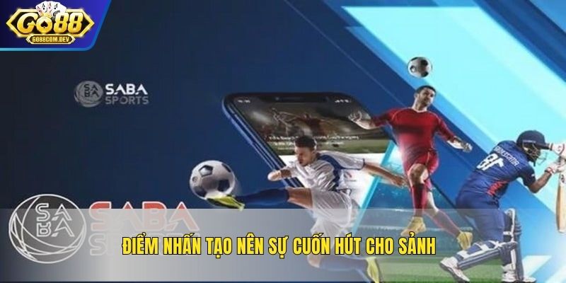Điểm nhấn tạo nên sự cuốn hút cho sảnh